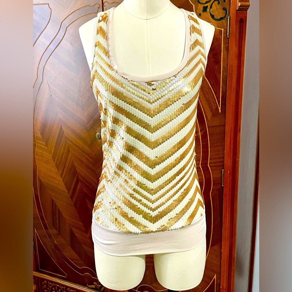 Vintage Soulmates Sequin Tank